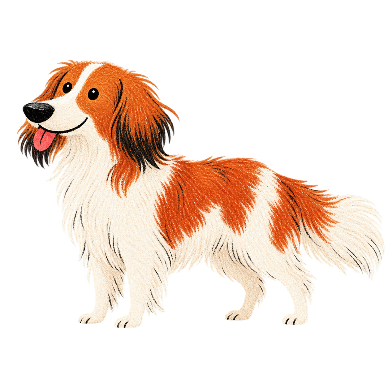 コーイケルホンディエのイラスト