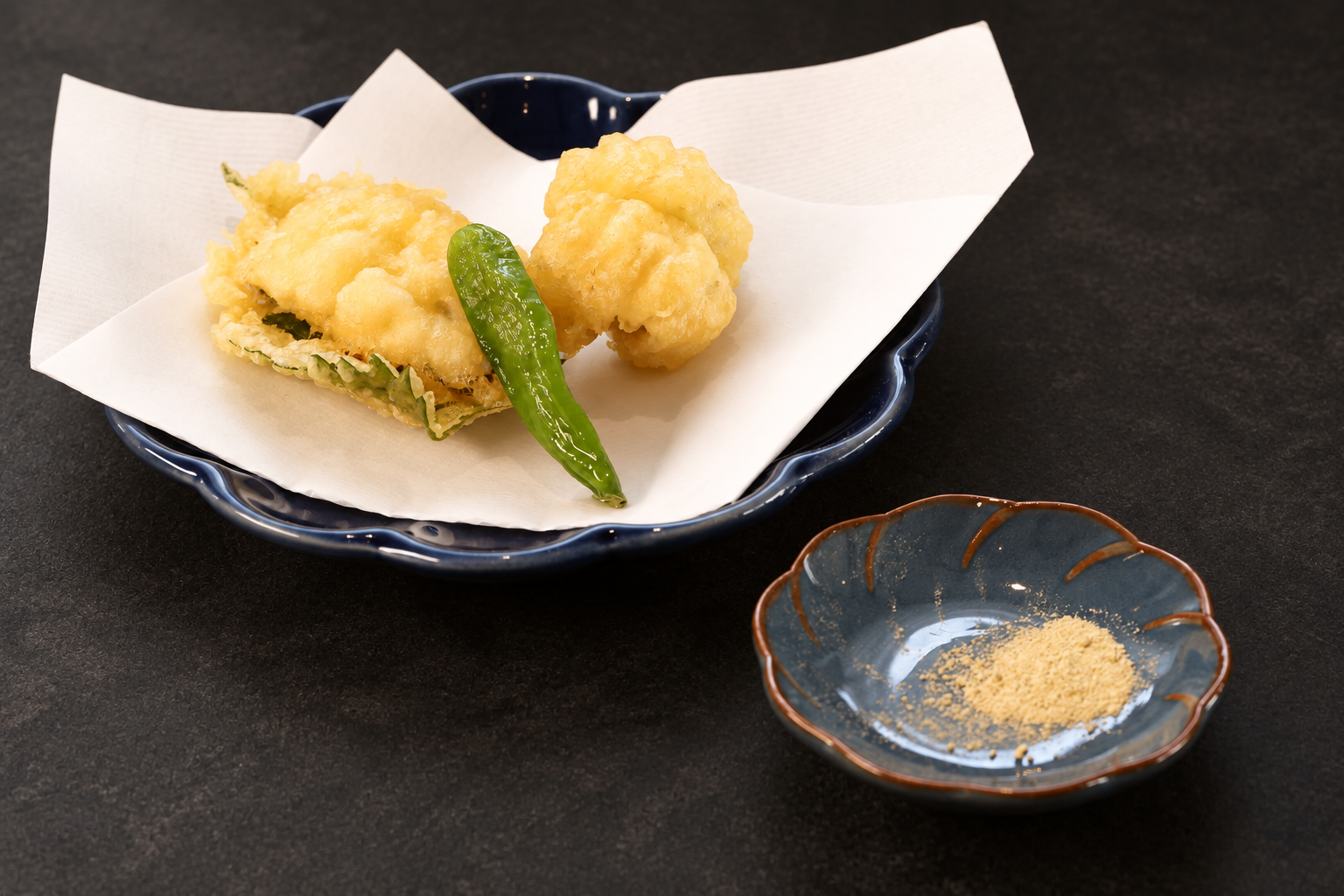 揚げ物 鱧の天ぷら